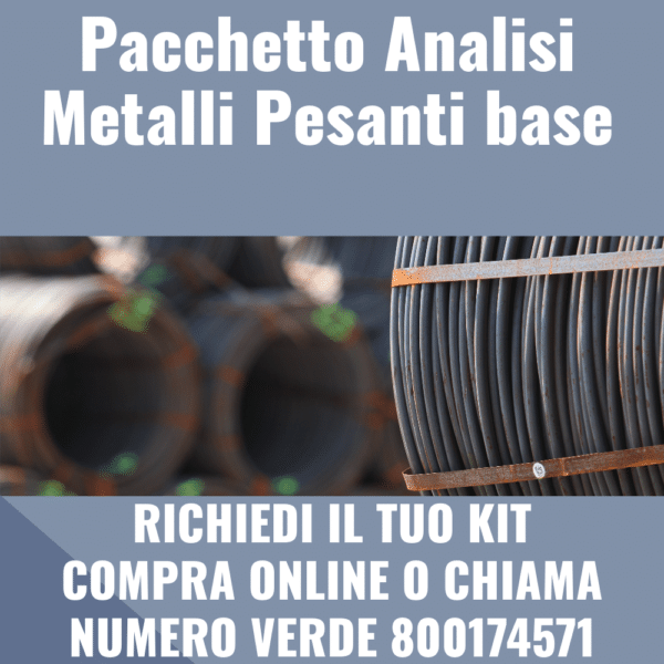 Pacchetto Analisi Metalli Pesanti BASE