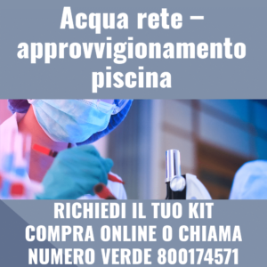 Acqua rete – approvvigionamento piscina