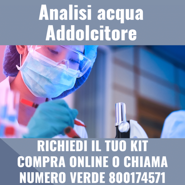 Analisi acqua Addolcitore