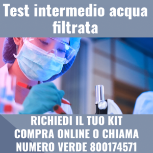 test intermedio acqua filtrata