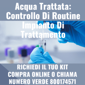 Acqua Trattata Controllo Di Routine Impianto Di Trattamento