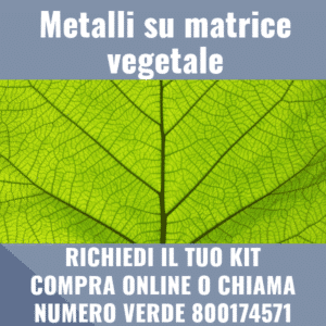 Metalli su matrice vegetale